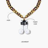 Leopard Wireless Earphones With Strong Magnetic Anti-Lost Chain-1915196931710259203
