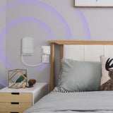 Pair Of Wall Mounts For Google Nest Audio - Clear White-1915196962190266372