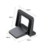 Portable Laptop Base For Improved Heat Dissipation - Black Foot Pad-1915196824654843906