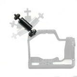 Universal Dual Ballhead Cold Shoe Mount For Action Cameras-1915198293000982534