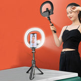 Wireless Led Double Fill Light Selfie Stick With Tripod For Live Streaming-1915196923095158789