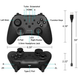 Wireless Bluetooth Game Console Handle For Nintendo Switch With Vibrating Gyroscope - Black-1915196913448259586