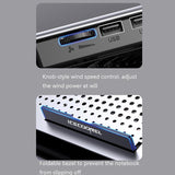 Space Silver Silent Laptop Cooler-1915197969318154244