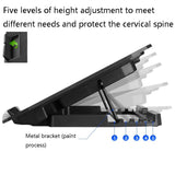 Dark Knight Dual Fan Laptop Cooling Stand - Adjustable-1915197689029595139
