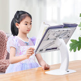 Portable Foldable Laptop Stand - Heightening Bracket Multifunctional White-1915196932192604161