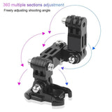 Gopro Helmet Mount Set - 2 Adhesive Arms For Multi-Angle Fixing-1915198138973556737