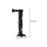 Gopro Helmet Mount Set - 2 Adhesive Arms For Multi-Angle Fixing-1915198138973556738