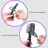 Gopro Helmet Mount Set - 2 Adhesive Arms For Multi-Angle Fixing-1915198138973556739