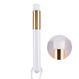 6-Piece Soft Nasal Washing Brush For Blackhead Removal And Deep Cleansing - Flat Head White Gold-1915198362873892864