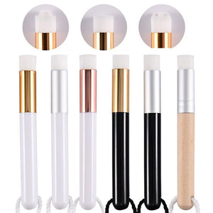 6-Piece Soft Nasal Washing Brush Set For Blackhead Removal And Deep Cleansing - Flower Head Design White / Silver-1915197652211994625