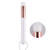 6-Piece Soft Nasal Washing Brush For Blackhead Removal And Deep Cleansing - Flat Head In White And Rose Gold-1915197185809584128