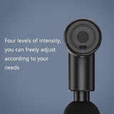 Portable Brushless Muscle Massager - Black-1915196911850229763