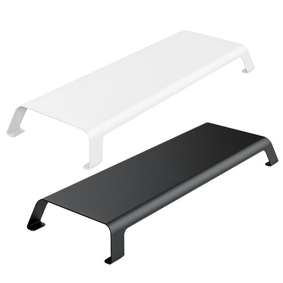 White Monitor Riser Bracket - Space-Saving-1915196687522074625