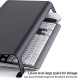 White Monitor Riser Bracket - Space-Saving-1915196687522074628