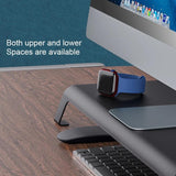 White Monitor Riser Bracket - Space-Saving-1915196687522074629