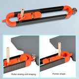 Locking Contour Gauge For Precise Profile Scribing-1915197296618901506