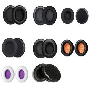 2-Pack Headset Earmuffs For Kingston Hyperx Cloud Ii - White & Purple Lambskin-1915197472897110017