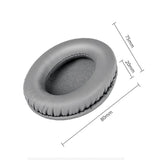 2-Pack Protein Skin Headset Earmuffs For Audio-Technica Ath-Sr30Bt - Black-1915196952920854531