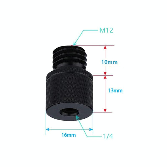 4-Piece Screw Adapter 1 / 4 Female To M12 Male-1915197455675297793