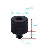 4-Piece A30 M5 To 1 / 4 Screw Adapter Set-1915197712513503233