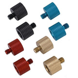10-Piece Screw Adapter 3 / 8 Female To 1 / 4 Male - Black-1915198317164367873