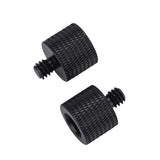 10-Piece Screw Adapter 3 / 8 Female To 1 / 4 Male - Black-1915198317164367876