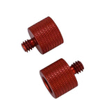 10-Piece 3 / 8 To 1 / 4 Screw Adapter - Red-1915197981997535232