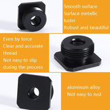 2-Pack Aluminum Hot Shoe Adapter 5 / 8 Male To 1 / 4 Female-1915198317881593860