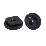 2-Pack Aluminum Hot Shoe Adapter 5 / 8 Male To M6 Female-1915198132350750720