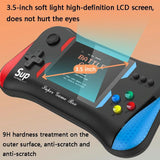 Double-Black Handheld Game Console With 3.5-Inch Screen-1915197974133215236