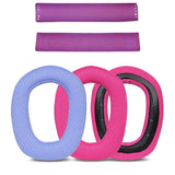 2-Pack Headrest Pads For Logitech G435 - Rose Red Sponge-1915197786379390978