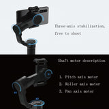 Smart Handheld Mobile Stabilizer - Anti-Shake - Black-1915196847757070339