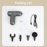 Silver Mini Vibrating Fascia Massage Gun-1915197974699446278