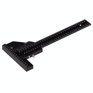 Multifunctional Aluminum Alloy Marking Ruler - T Type-1915196875024240641