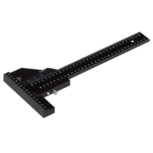 Multifunctional Aluminum Alloy Marking Ruler - T Type-1915196875024240641