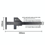Multifunctional Aluminum Alloy Marking Ruler - T Type-1915196875024240642