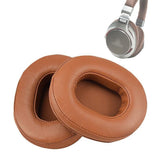 Pair Of Sheepskin-Khaki Audio-Technica Earmuffs For Ath-M50 / M40 / M50X / Msr7-1915197979317374981