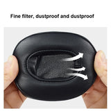 Black Velvet & Pu Headset Earmuffs For Audio-Technica Ath-M50X / M30X / M40X / M20X-1915197860400467970