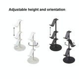 3-Tier Desktop Gamepad And Headphone Storage Rack - White-1915198262067990530