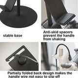 3-Tier Desktop Gamepad And Headphone Storage Rack - Black-1915198091028467715