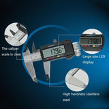 Stainless Steel Digital Vernier Caliper - 0-300Mm-1915197855728013316