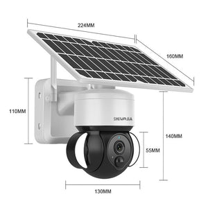 Waterproof Solar Wifi Camera With Two-Way Audio & Motion Detection-1915196860507754497