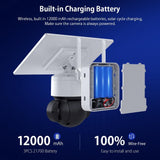 Waterproof Solar Wifi Camera With Two-Way Audio & Motion Detection-1915196860507754500