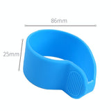 Silicone Finger Dial Cover For Xiaomi M365 / 1S / Pro & Ninebot Max G30 - Blue Handlebar-1915196867193475074