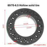 Black 10 Solid Rubber Tire For Ninebot Max G30 Electric Scooter-1915196959828873218