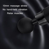12-Speed Vibrating Mini Muscle Massager - Gray-1915198137321000964