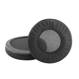 Black Lambskin Earmuffs For Audio-Technica Headphones - 2 Pack-1915197808953135107
