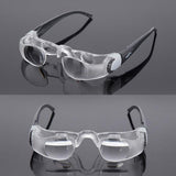 Adjustable Focus Fishing Telescope With Myopia Clip - Yellow & Gray-1915197269276233729