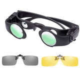 Zoomable Fishing Binoculars - Gray / Yellow Clip - 8X Magnification-1915197612395466752