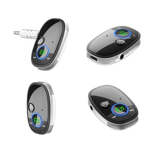 Wireless Car Bluetooth Music Receiver - Black-1915196889184210945
